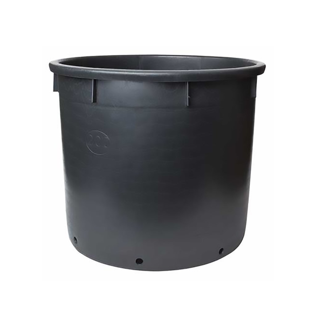 MASTELLO NERO SENZA MANICI - Ø EST. CM 95 - Ø INT. 90 - H CM 55 - LT 285